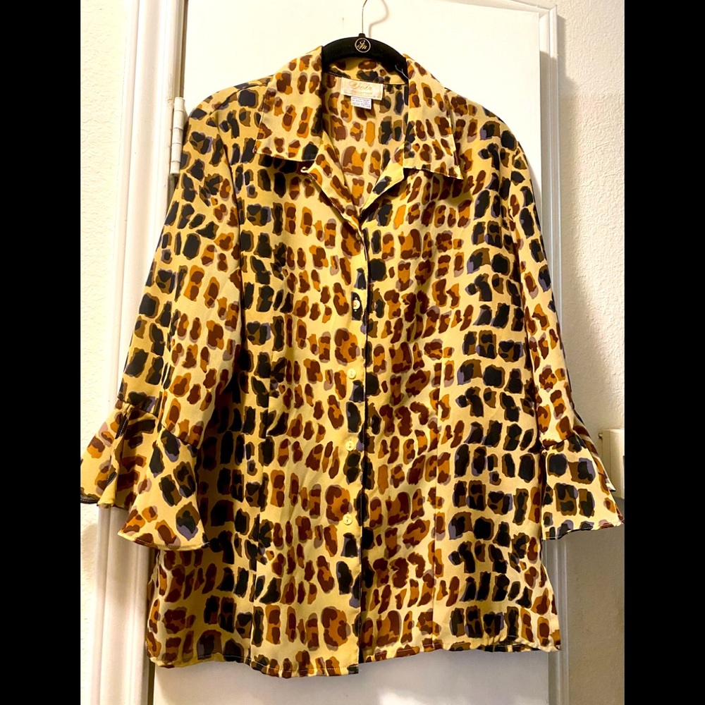 VOIR COLLECTION LEOPARD TOP